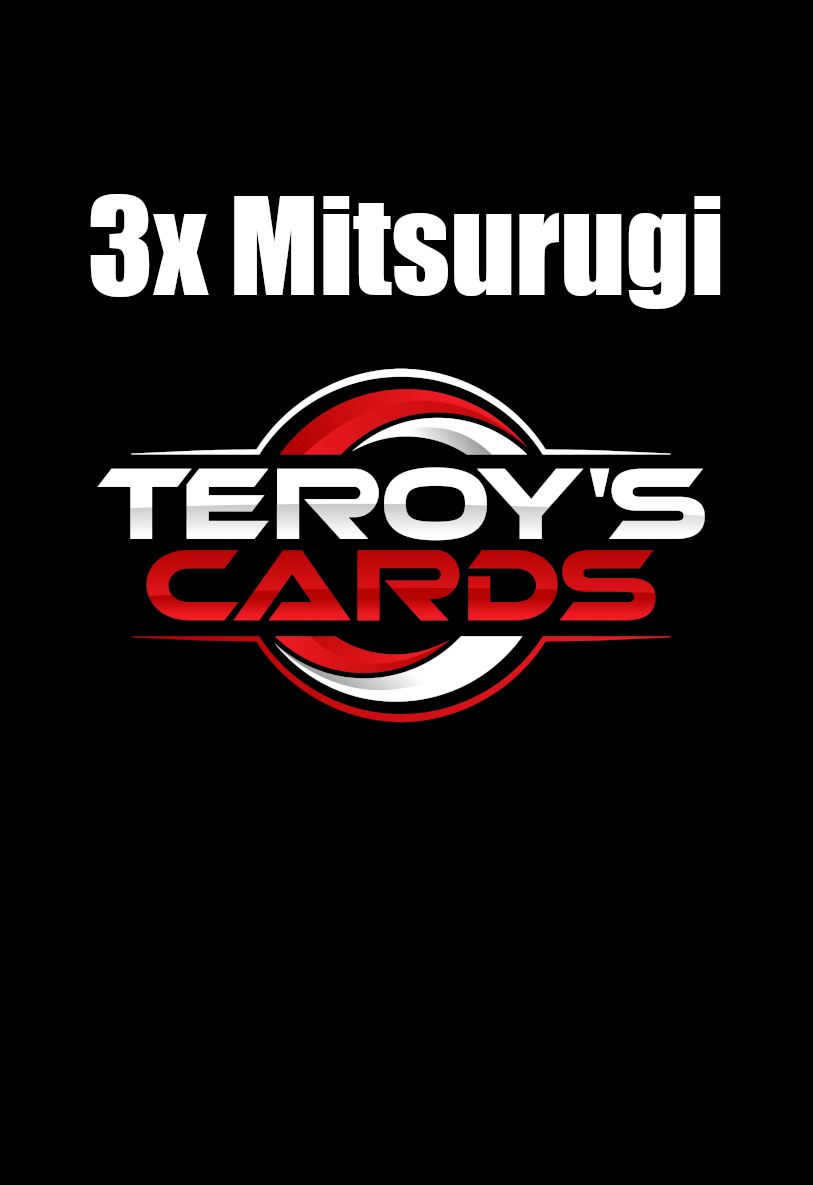 3x Mitsurugi Deck - Legendary 5D's Decks - L26D - Sealed