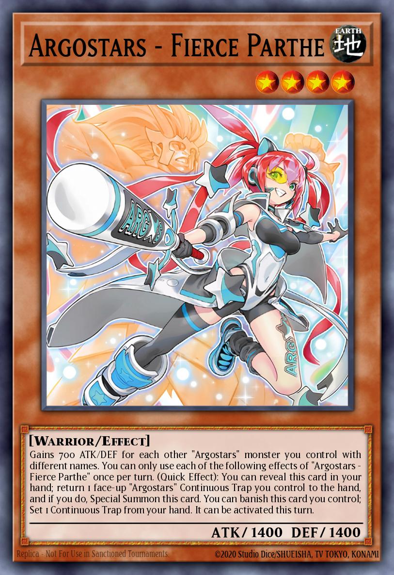 Argostars – Fierce Parthe - ALIN-EN020 - 1st Edition - Super Rare