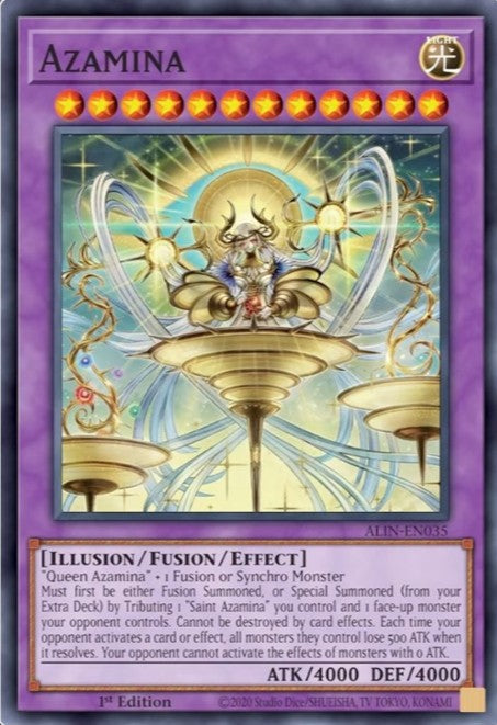 Azamina - ALIN-EN035 - 1st Edition - Super Rare