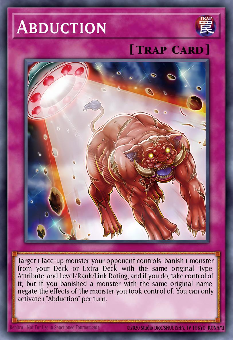 Abduction - ALIN-EN080 - 1st Edition - Super Rare