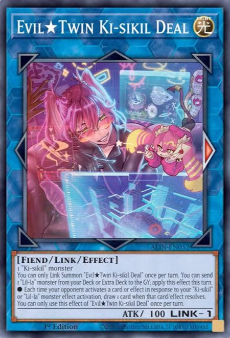 Evil?Twin Ki-sikil Deal - ALIN-EN052 - 1st Edition - Super Rare