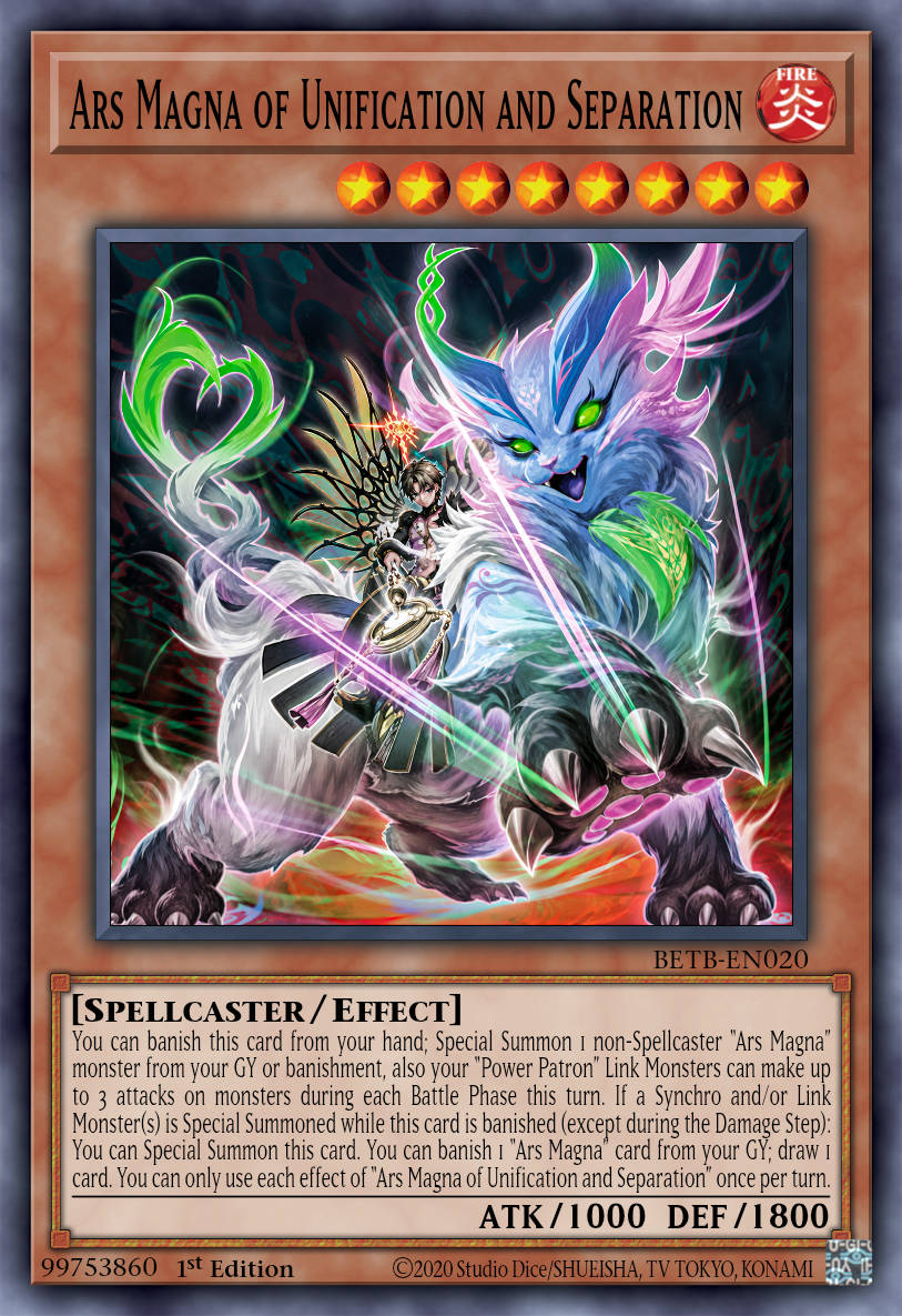 Ars Magna the Division and the Union - BETB-EN020 - 1st Edition - Common