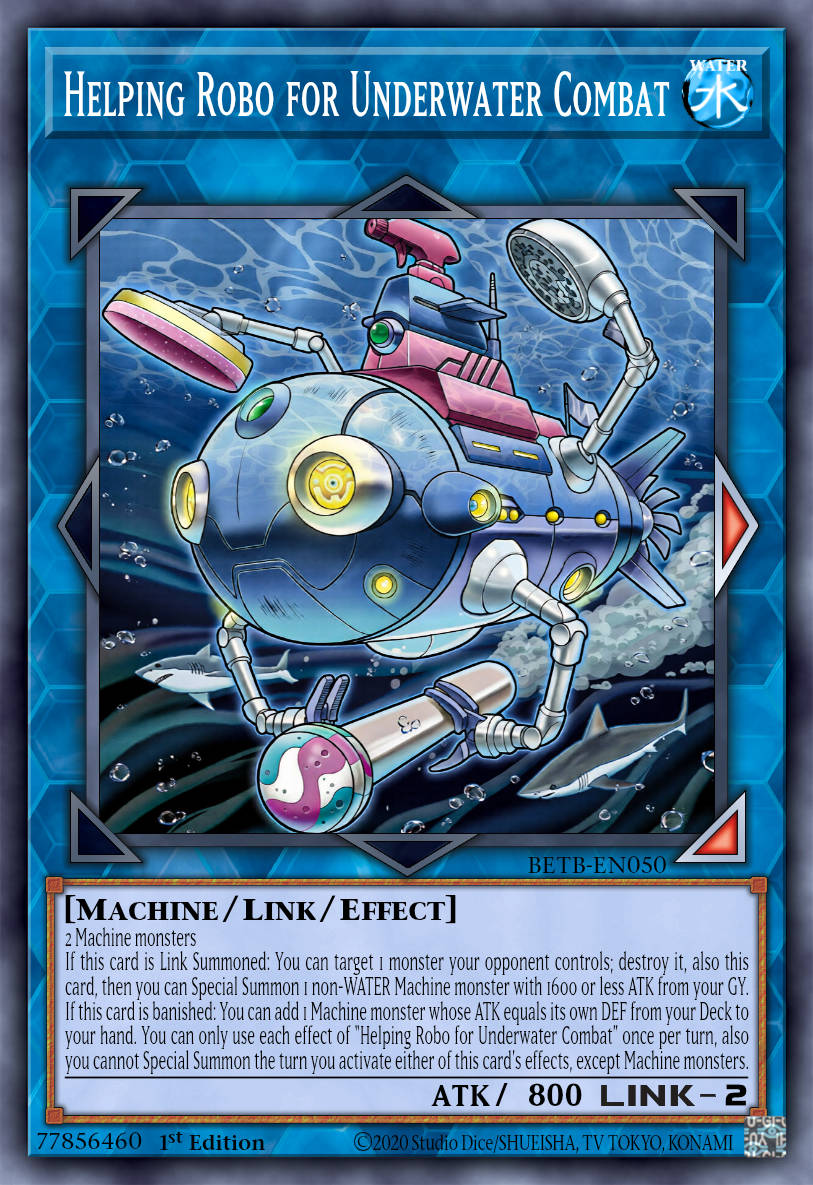 Helping Robo for Underwater Combat - BETB-EN050 - 1st Edition - Common