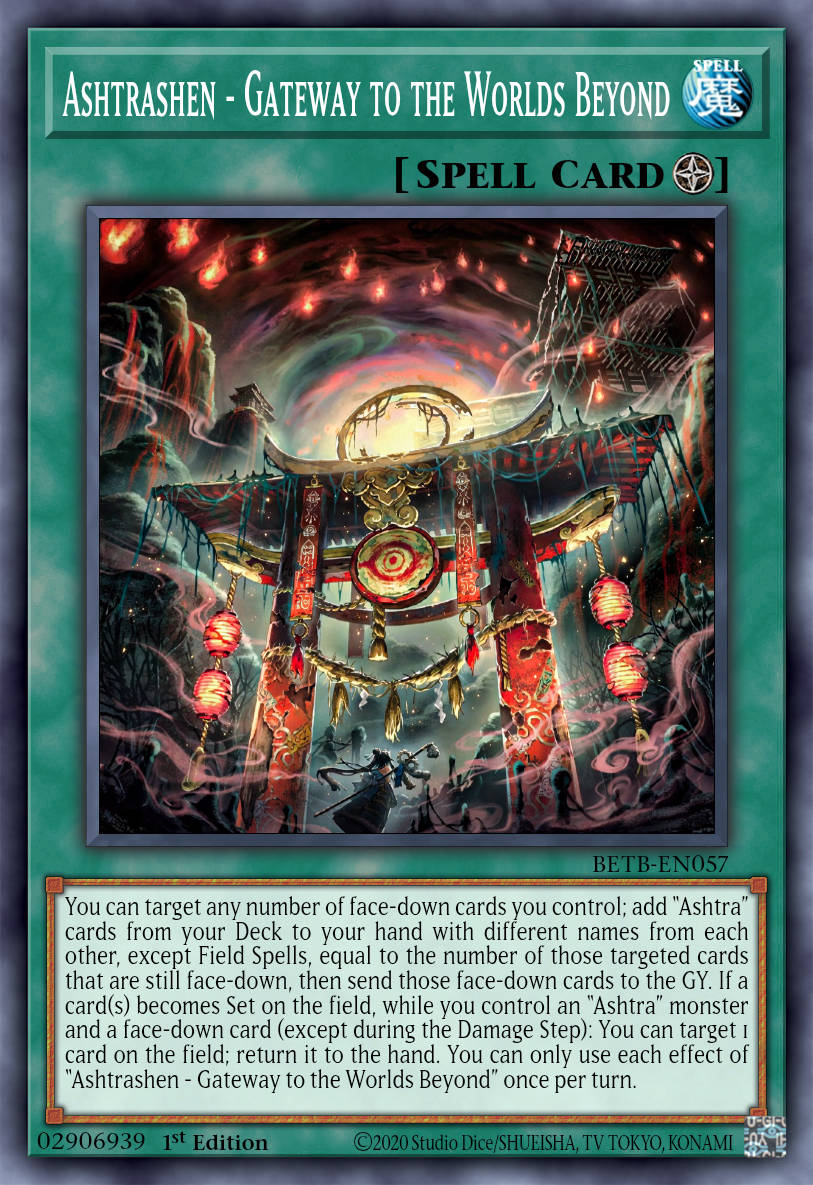 Ashtrashen - Gateway to the Worlds Beyond - BETB-EN057 - 1st Edition - Common