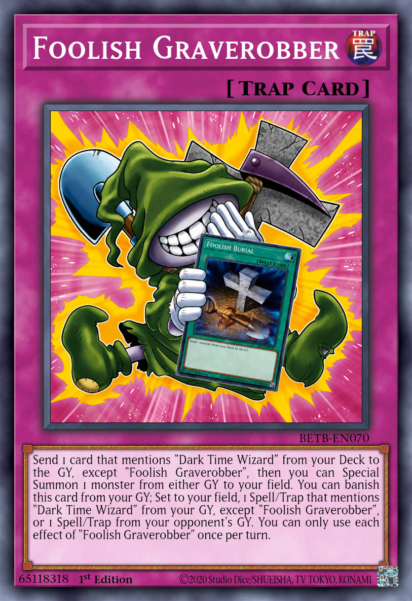 Foolish Graverobber - BETB-EN070 - 1st Edition - Common