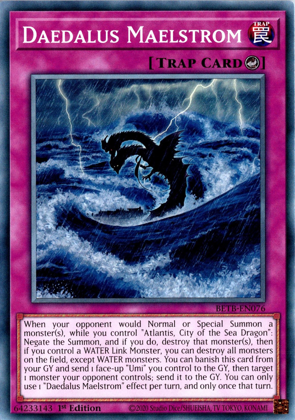 Daedalus Maelstrom - BETB-EN076 - 1st Edition - Common