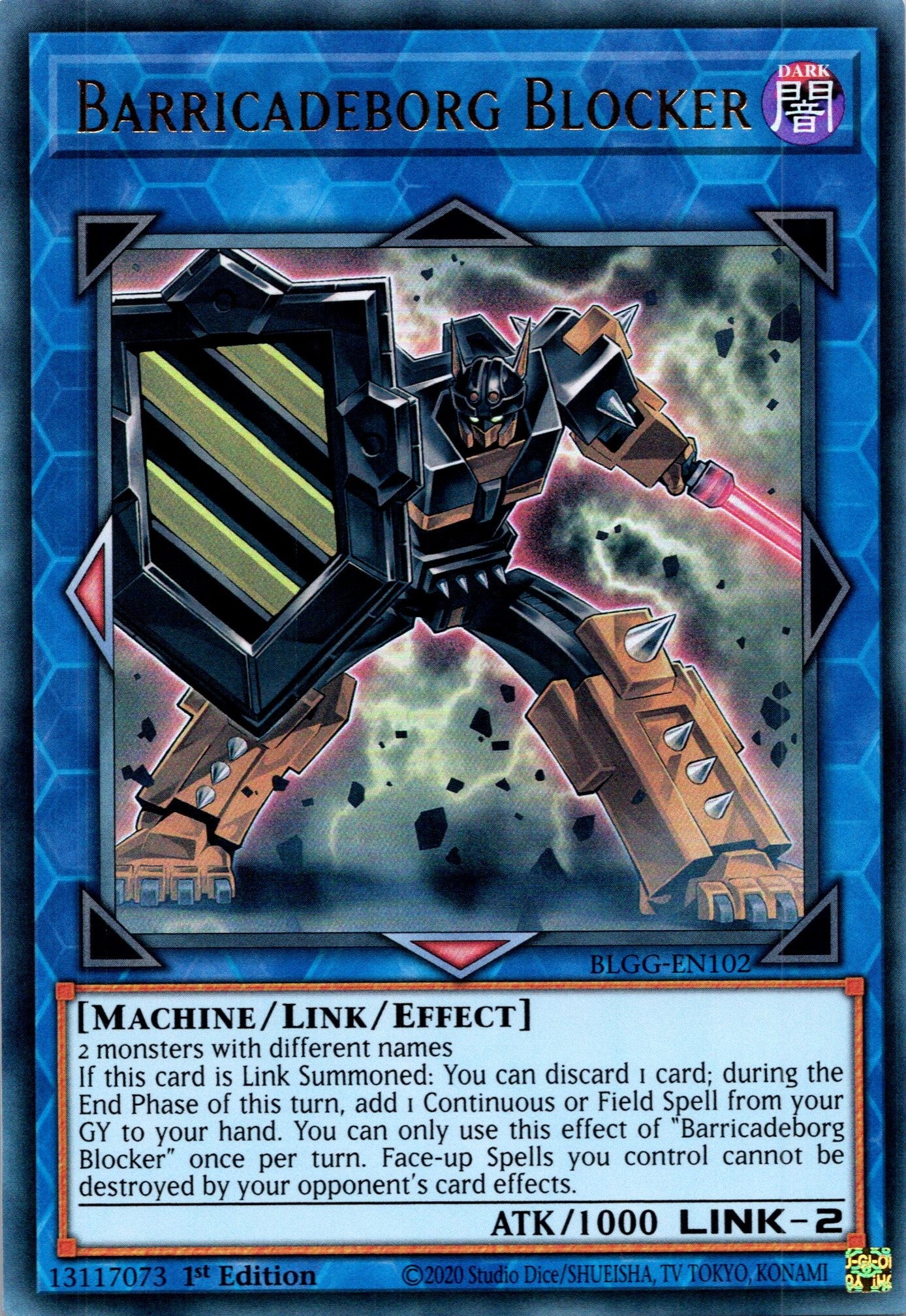 Barricadeborg Blocker - BLGG-EN102 - 1st Edition - Ultra Rare