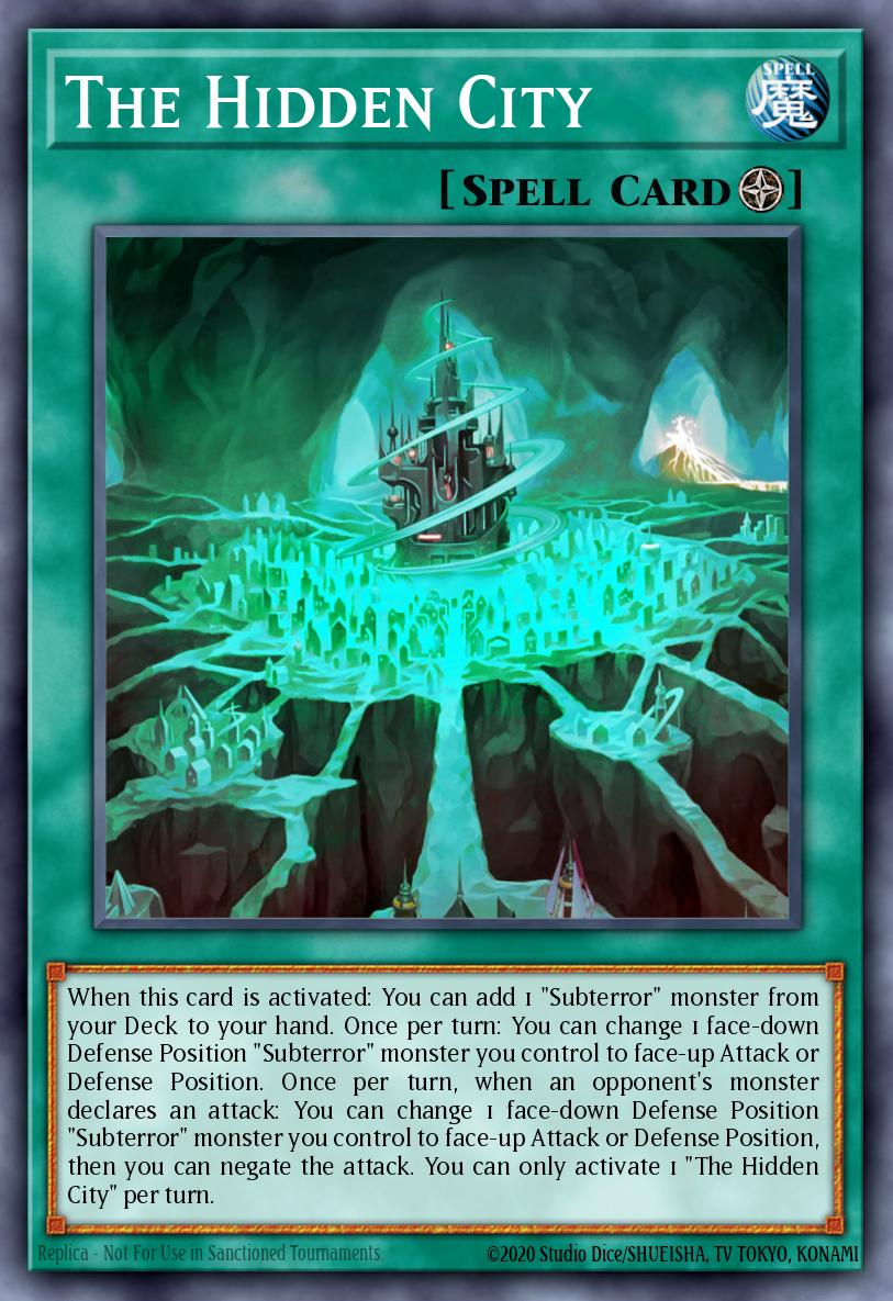 The Hidden City - BLGG-EN115 - 1st Edition - Ultra Rare