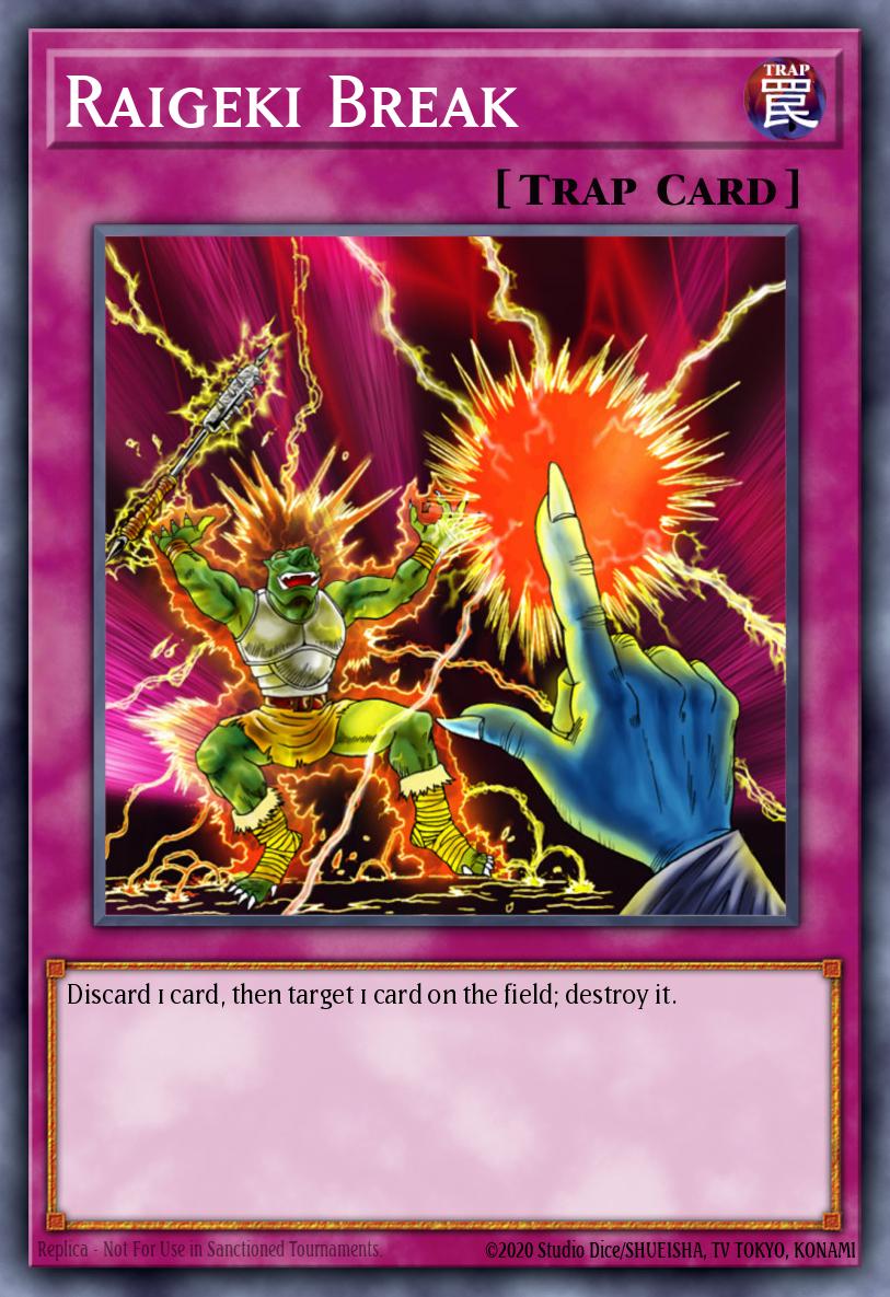 Raigeki Break - BLGG-EN131 - 1st Edition - Ultra Rare