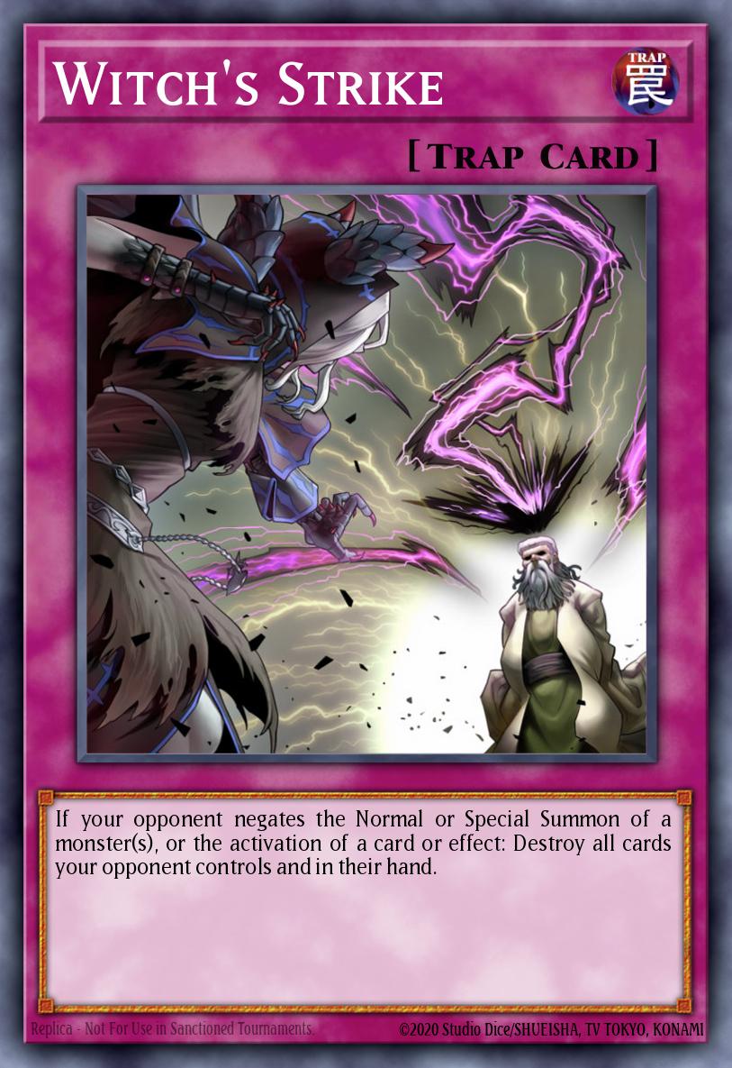 Witch's Strike - BLGG-EN133 - 1st Edition - Ultra Rare