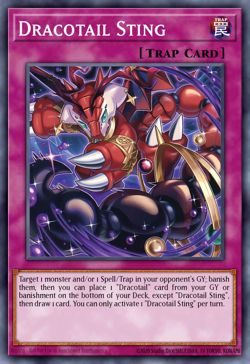 Dracotail Sting - BLGG-EN136 - 1st Edition - Ultra Rare