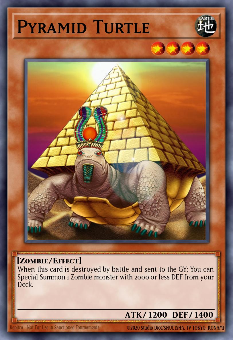 Pyramid Turtle - BLGG-EN053 - 1st Edition - Ultra Rare