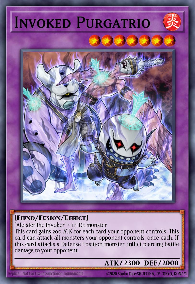 Invoked Purgatrio - BLGG-EN086 - 1st Edition - Ultra Rare