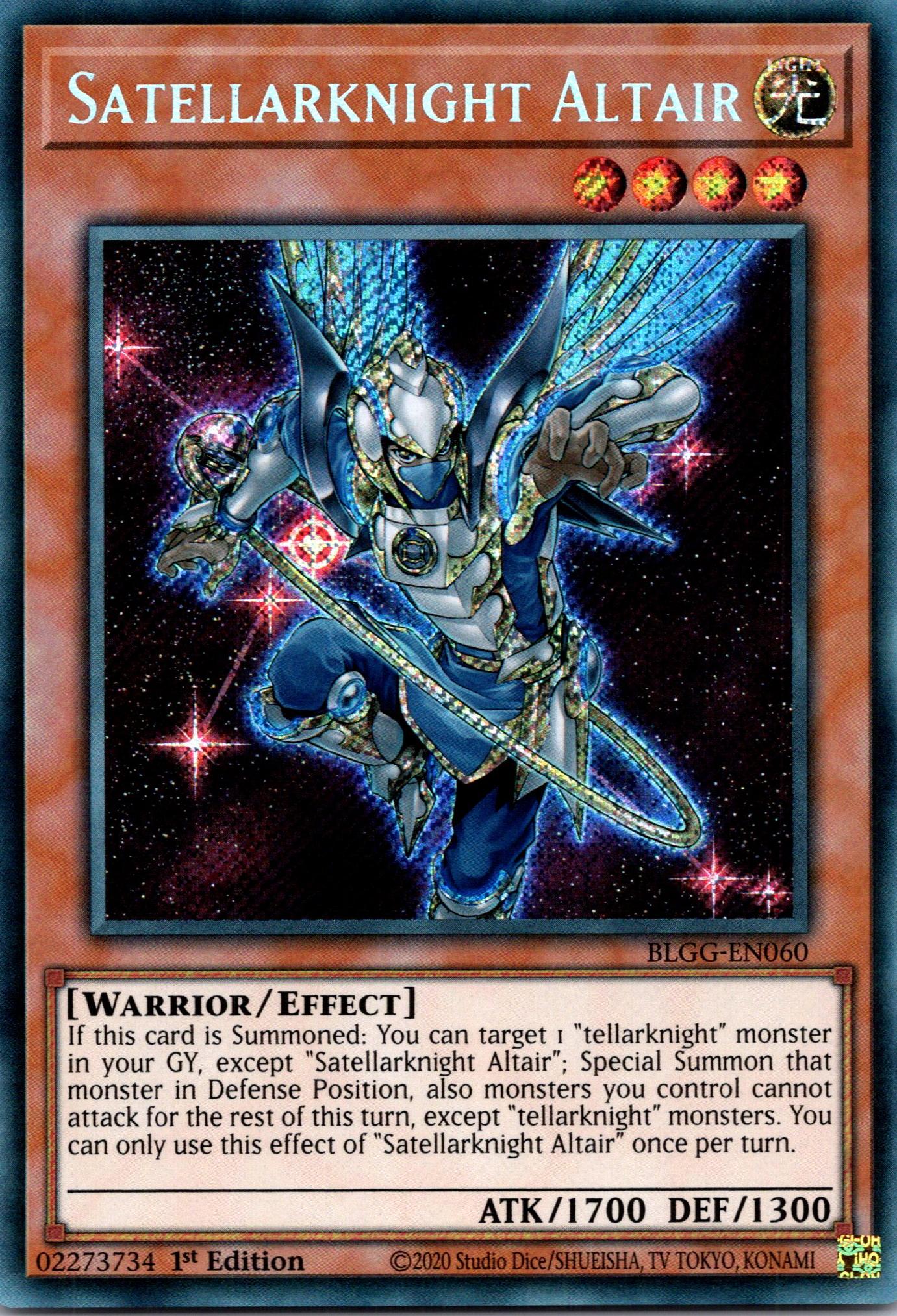 Satellarknight Altair - BLGG-EN060 - 1st Edition - Secret Rare