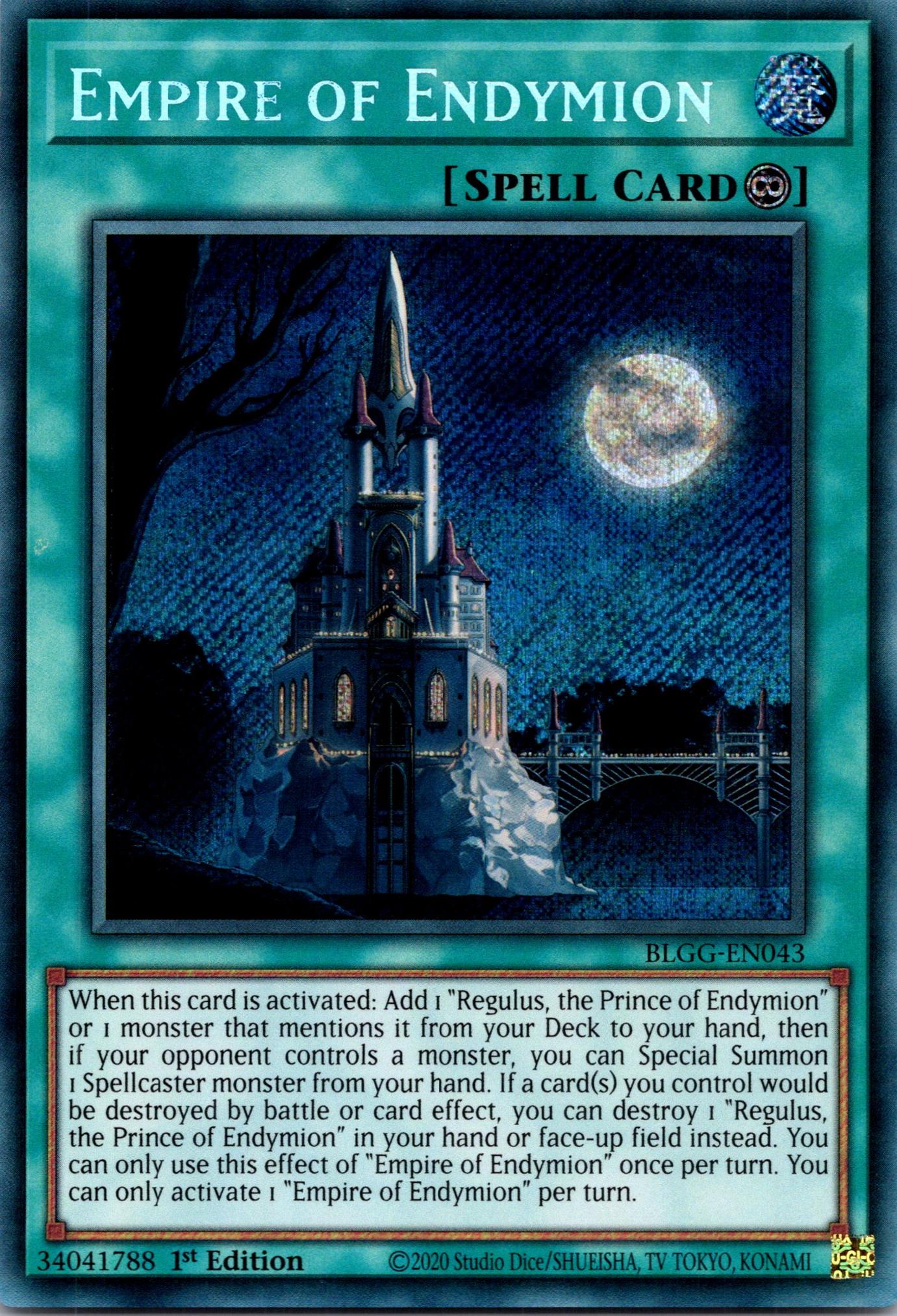 Empire of Endymion - BLGG-EN043 - 1st Edition - Secret Rare