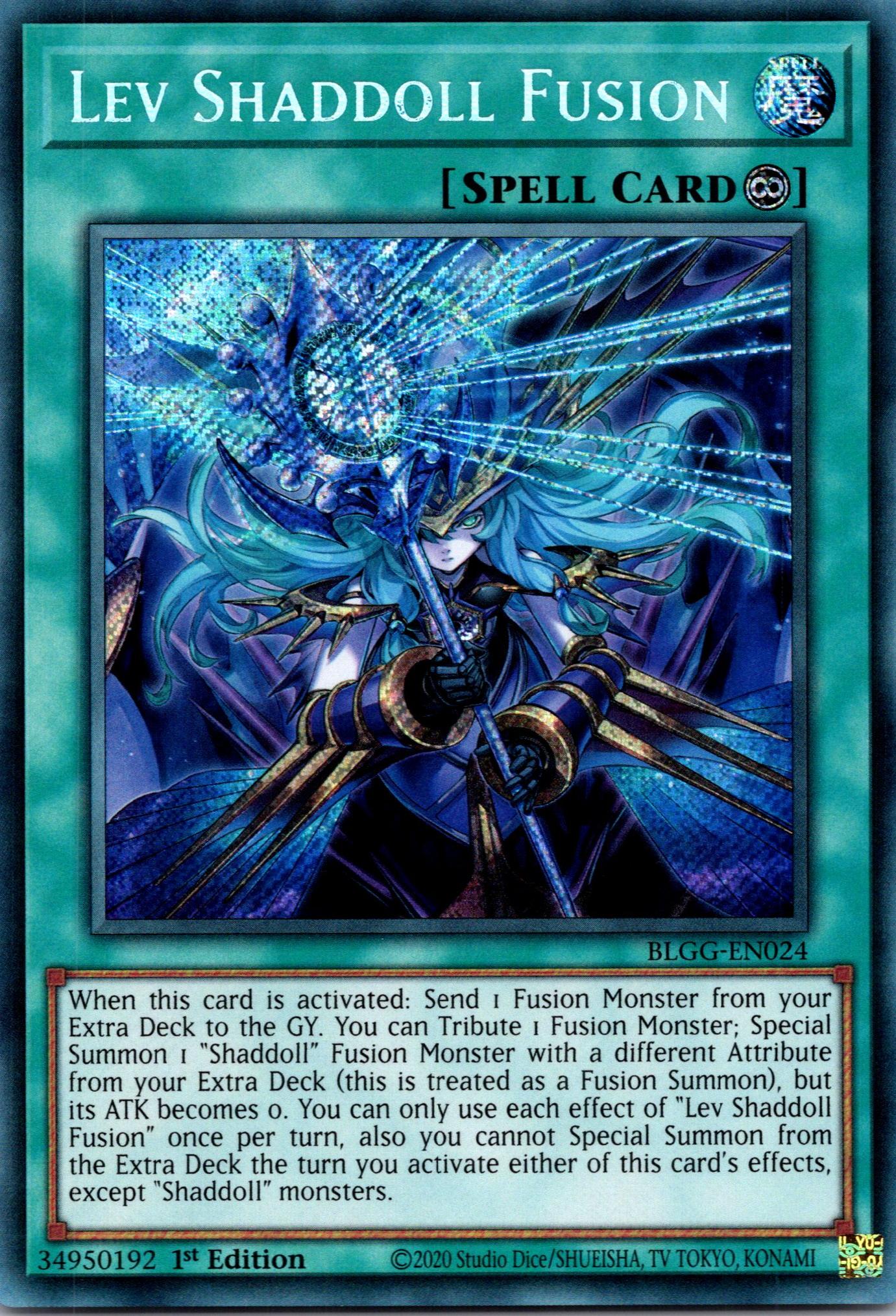 Lev Shaddoll Fusion - BLGG-EN024 - 1st Edition - Secret Rare
