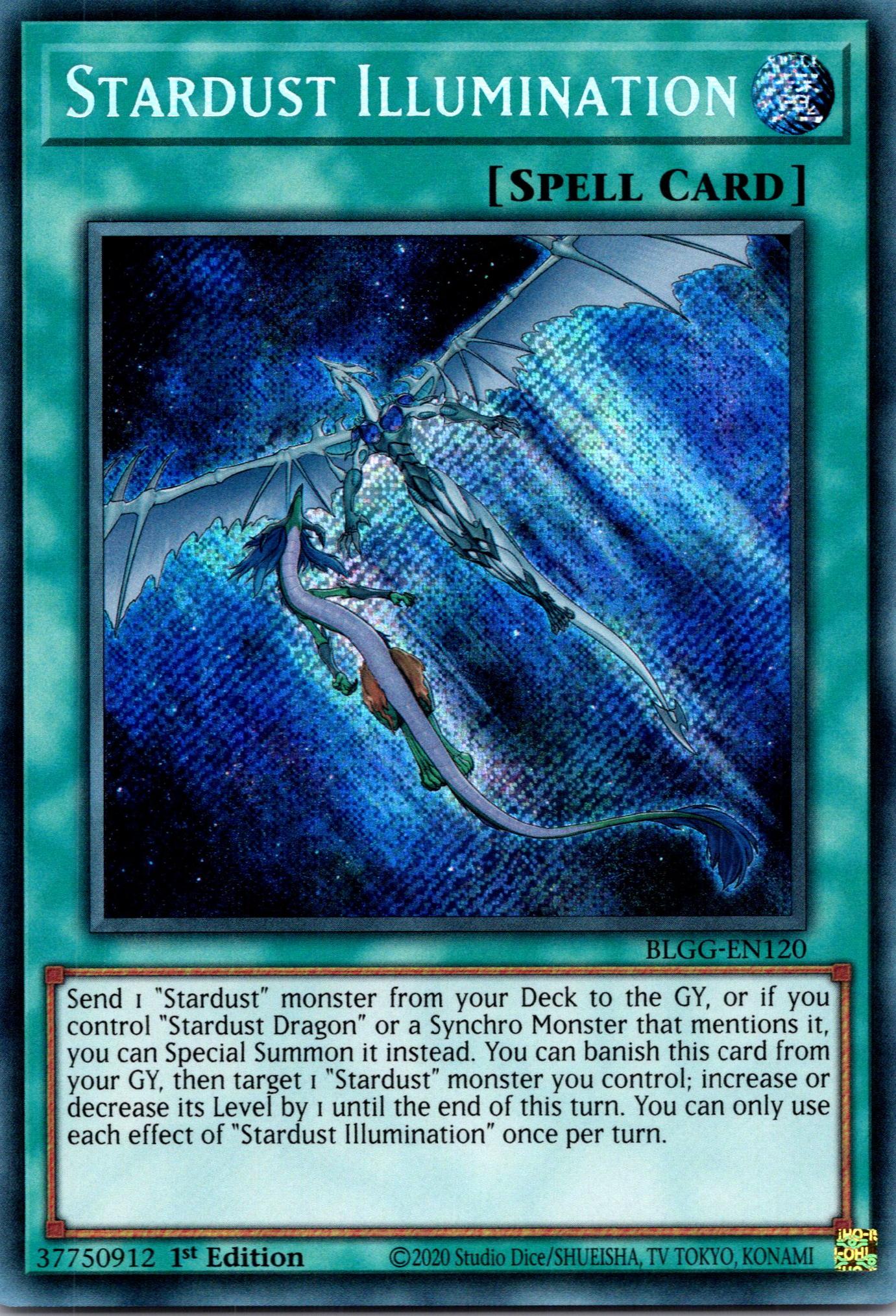 Stardust Illumination - BLGG-EN120 - 1st Edition - Secret Rare