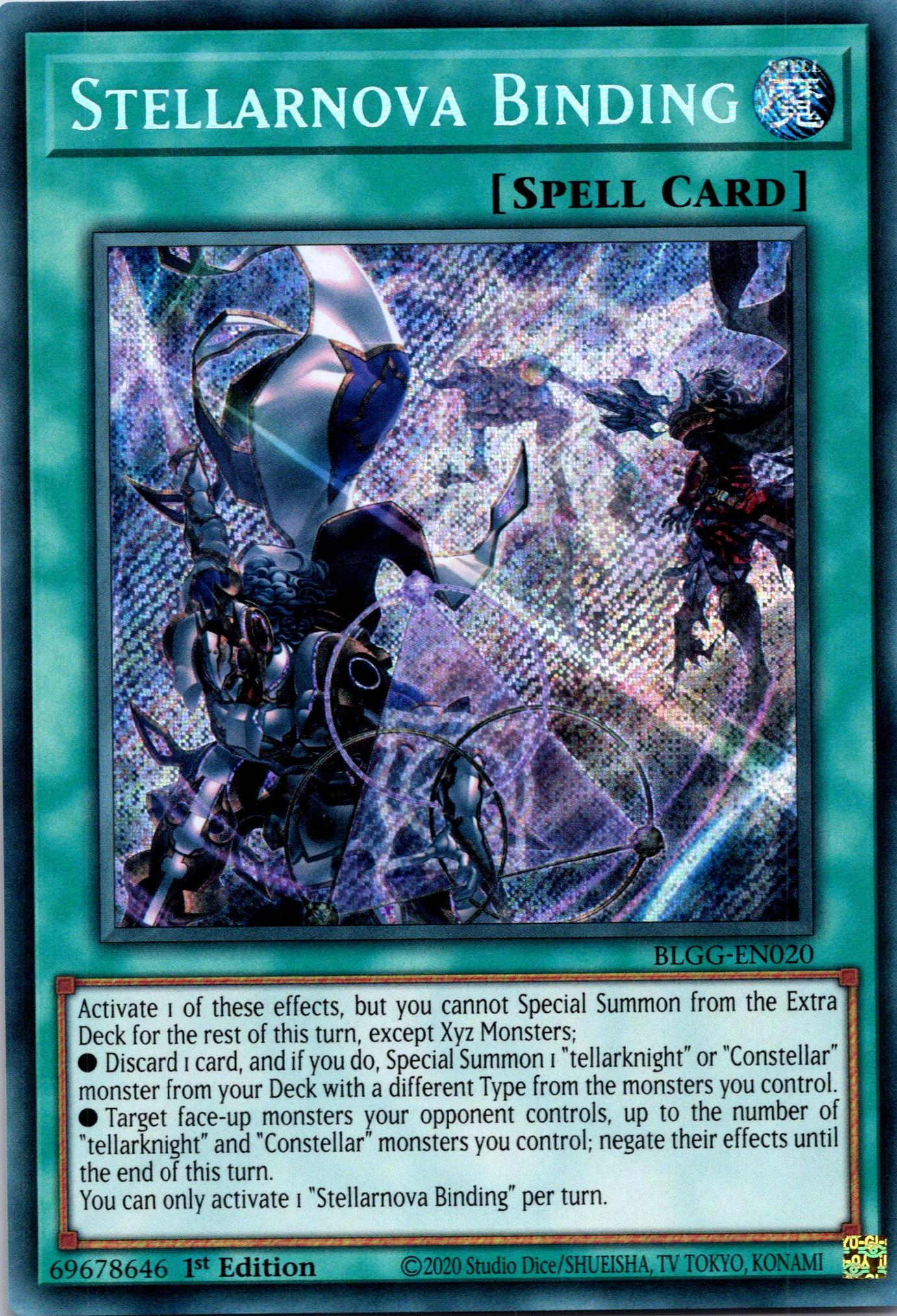 Stellarnova Binding - BLGG-EN020 - 1st Edition - Secret Rare