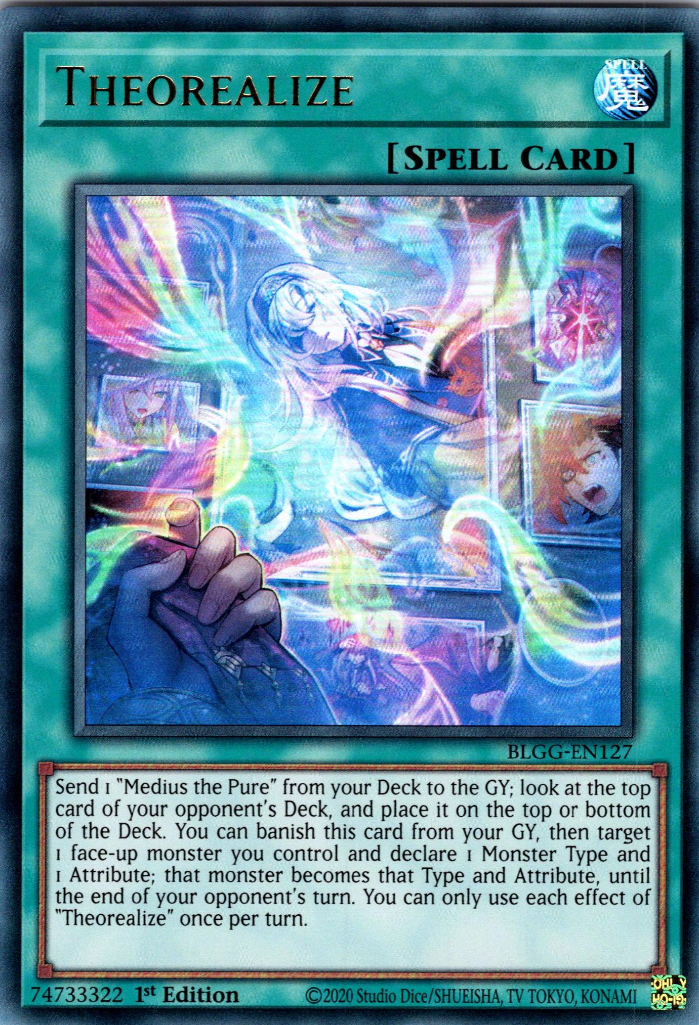 Theorealize - BLGG-EN127 - 1st Edition - Ultra Rare