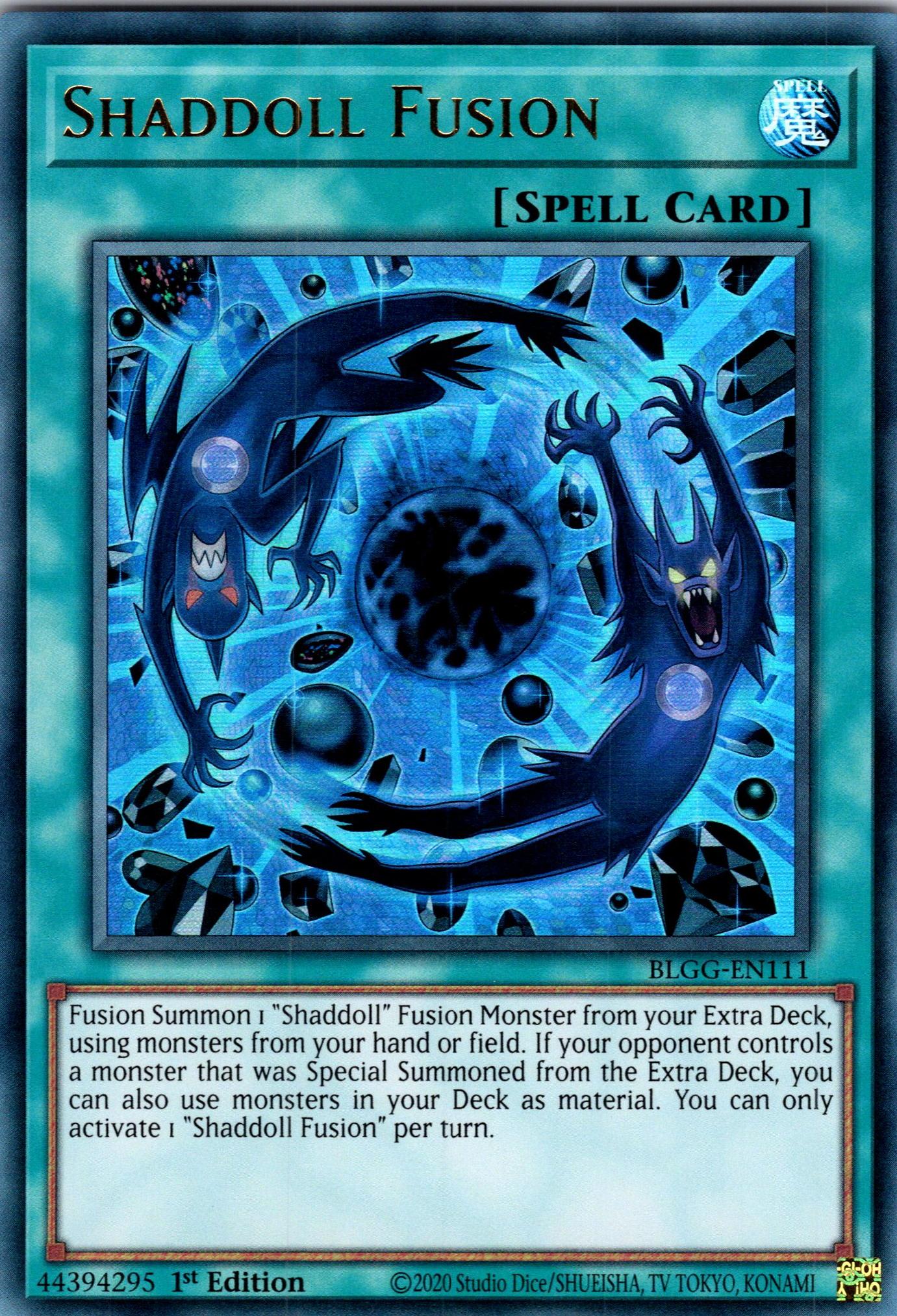 Shaddoll Fusion - BLGG-EN111 - 1st Edition - Ultra Rare