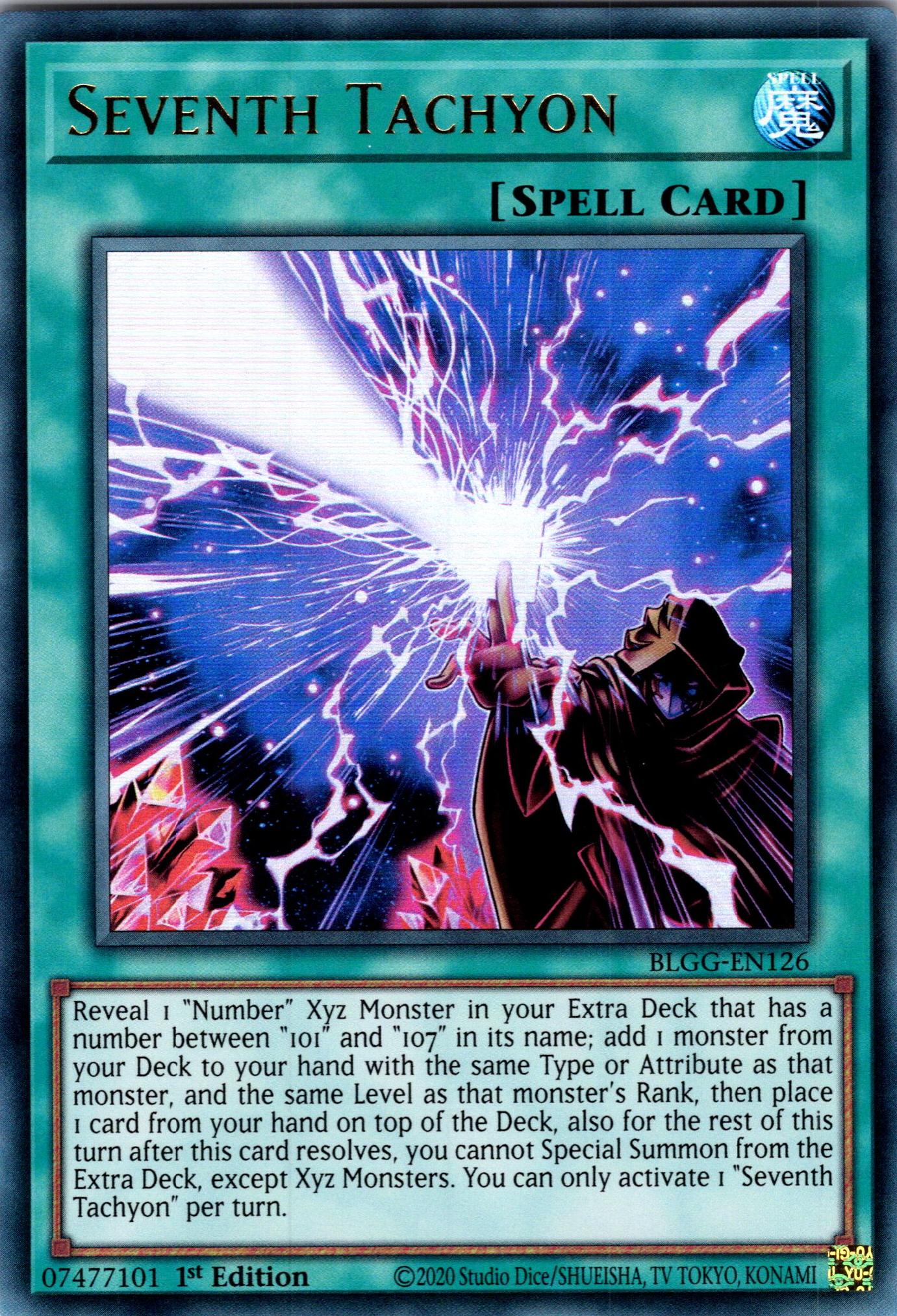 Seventh Tachyon - BLGG-EN126 - 1st Edition - Ultra Rare