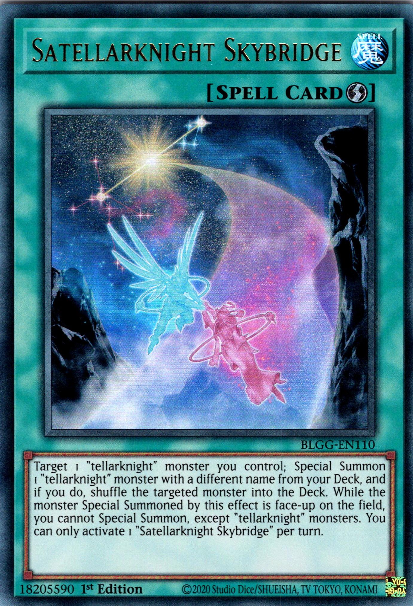 Satellarknight Skybridge - BLGG-EN110 - 1st Edition - Ultra Rare