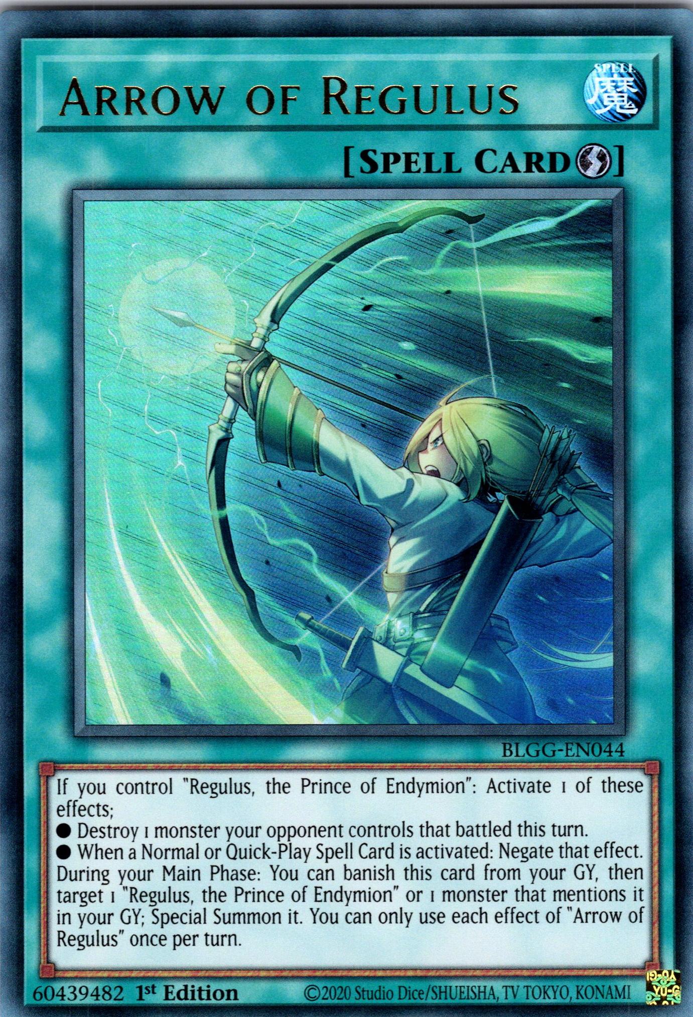 Arrow of Regulus - BLGG-EN044 - 1st Edition - Ultra Rare