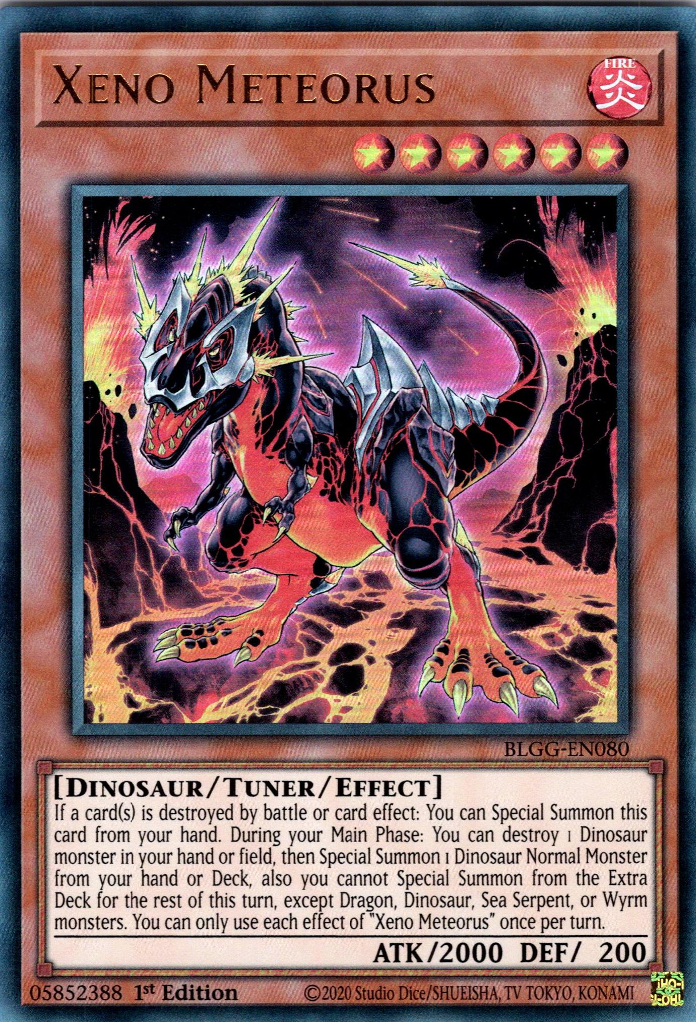 Xeno Meteorus - BLGG-EN080 - 1st Edition - Ultra Rare