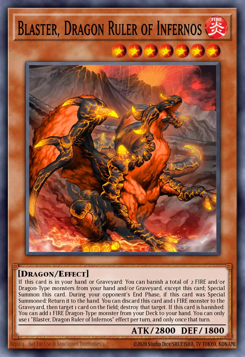 Blaster, Dragon Ruler of Infernos - BLMM-EN119 - 1st Edition - Ultra Rare