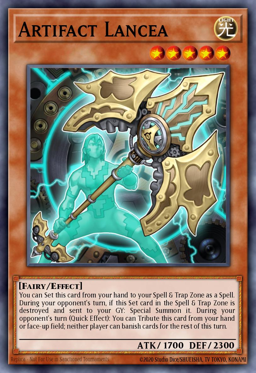 Artifact Lancea - BLMM-EN125 - 1st Edition - Secret Rare