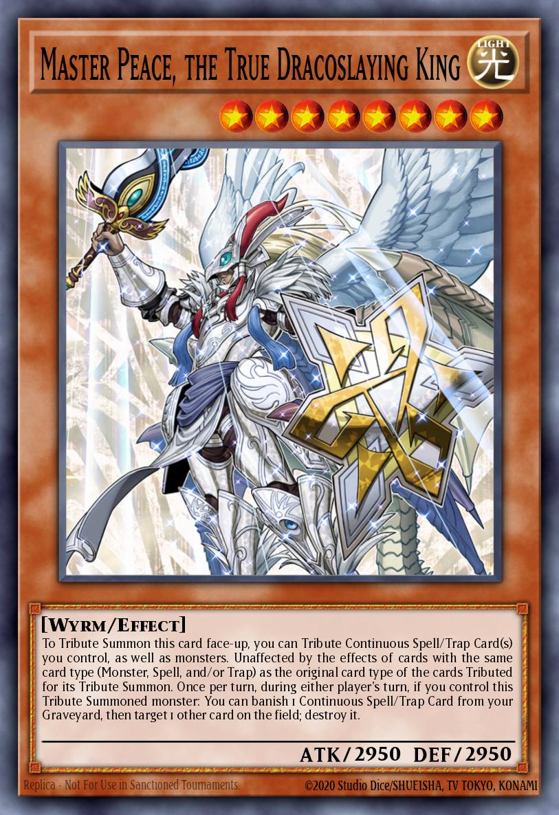 Master Peace, the True Dracoslaying King - BLMM-EN127 - 1st Edition - Secret Rare