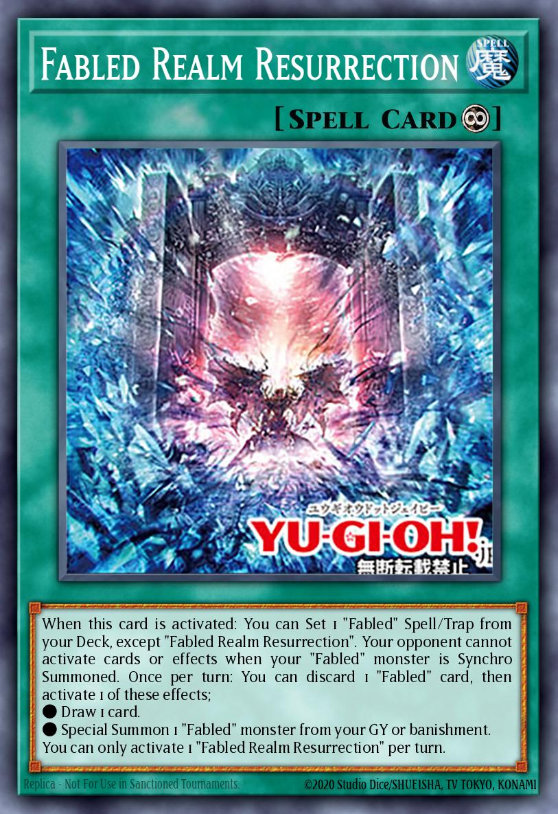 Fabled Realm’s Revival - BLMM-EN015 - 1st Edition - Ultra Rare