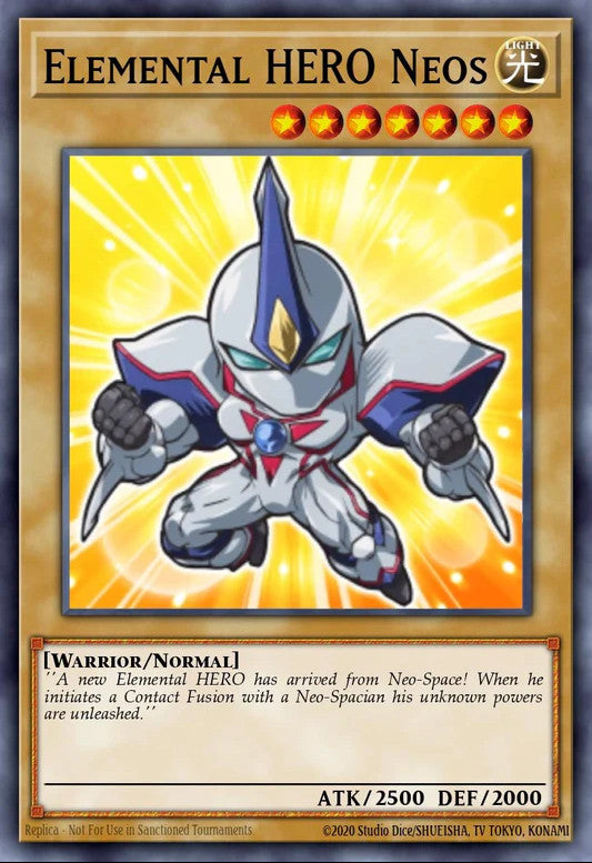 Elemental HERO Neos (Chibi Artwork) - BLMM-EN003 - 1st Edition - Secret Rare