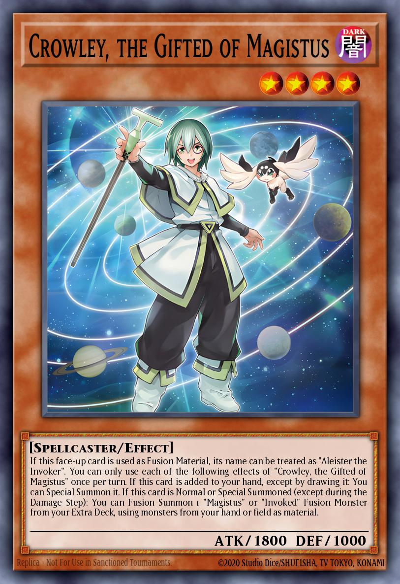 Crowley, the Gifted Magistus - BLMM-EN044 - 1st Edition - Secret Rare