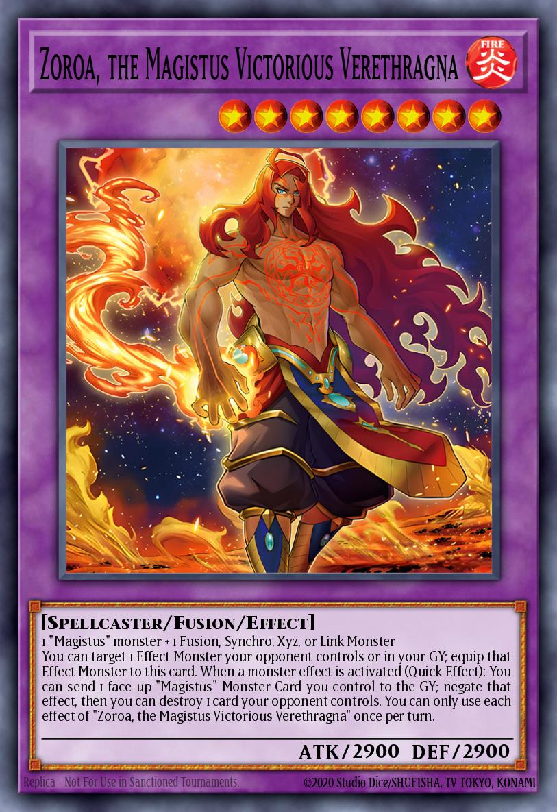 Zoroa, the Magistus Verethragna - BLMM-EN045 - 1st Edition - Secret Rare