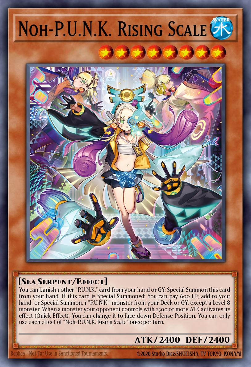 Noh-P.U.N.K. Rising Scale - BLMM-EN050 - 1st Edition - Emblazoned Ultra Rare