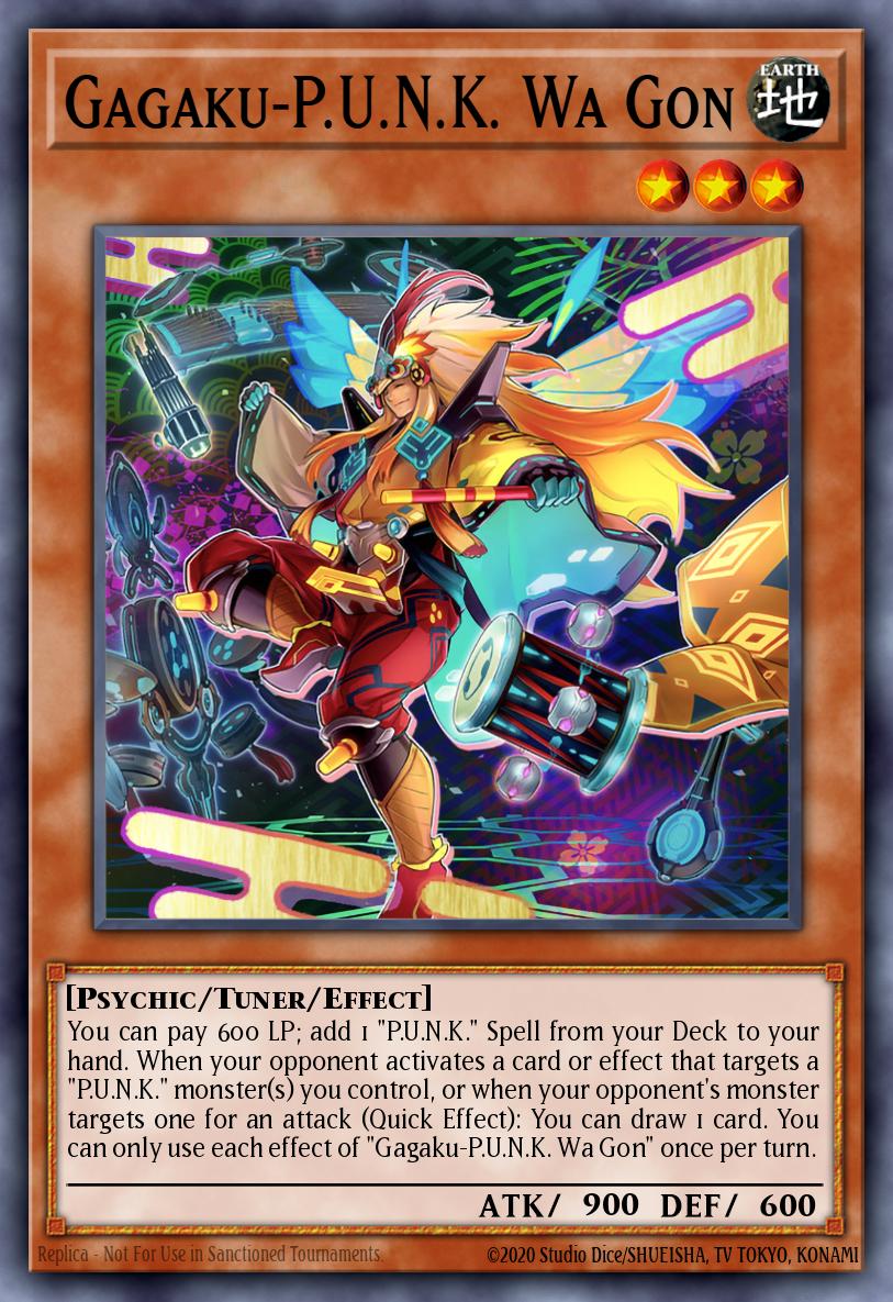 Gagaku-P.U.N.K. Wa Gon - BLMM-EN071 - 1st Edition - Emblazoned Ultra Rare