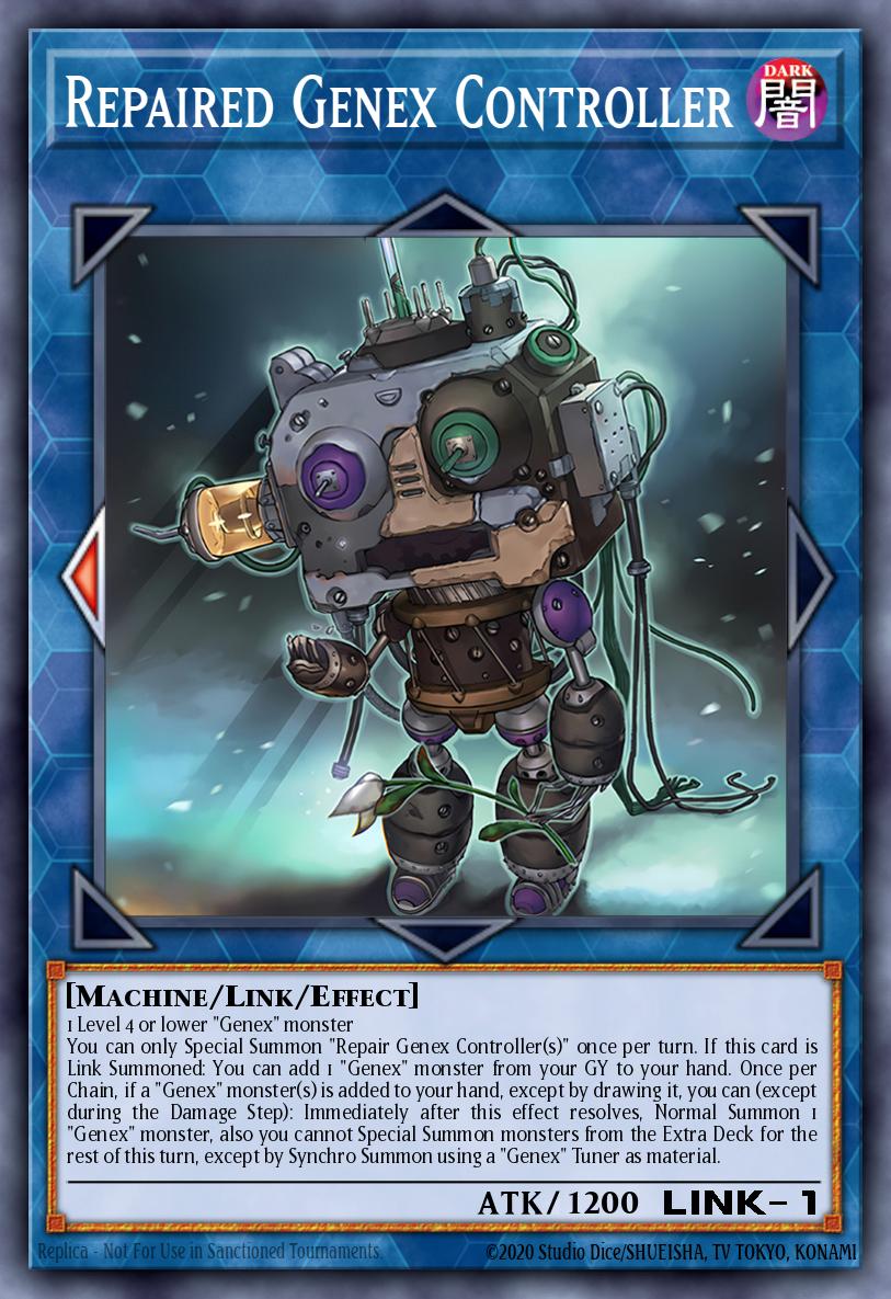 Repair Genex Controller - BLTR-EN010 - 1st Edition - Secret Rare