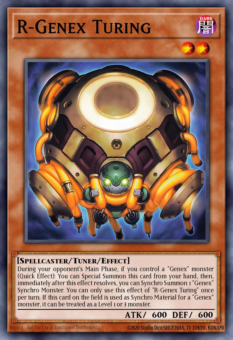 R-Genex Turing - BLTR-EN012 - 1st Edition - Ultra Rare