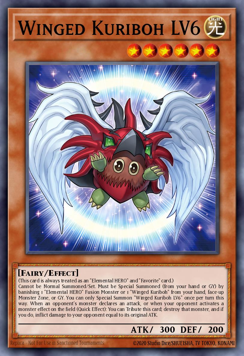 Winged Kuriboh LV6 - BLTR-EN001 - 1st Edition - Secret Rare