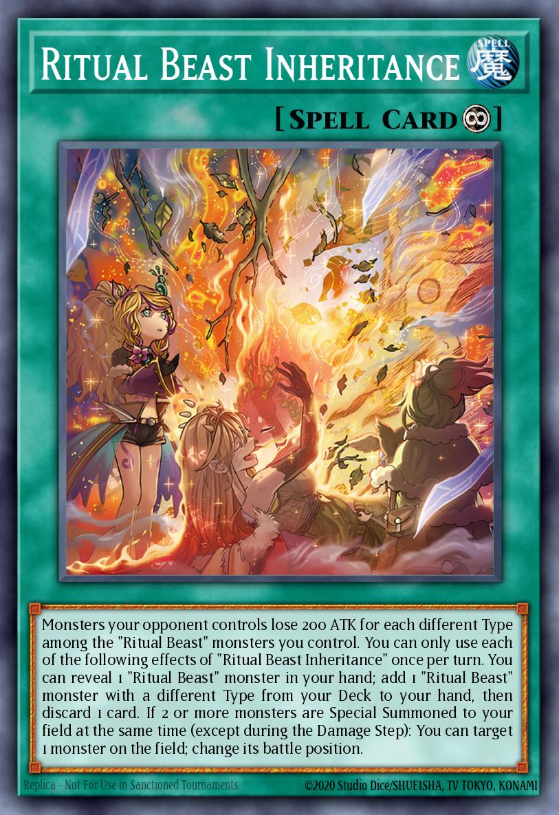 Ritual Beast Inheritance - BLTR-EN020 - 1st Edition - Secret Rare