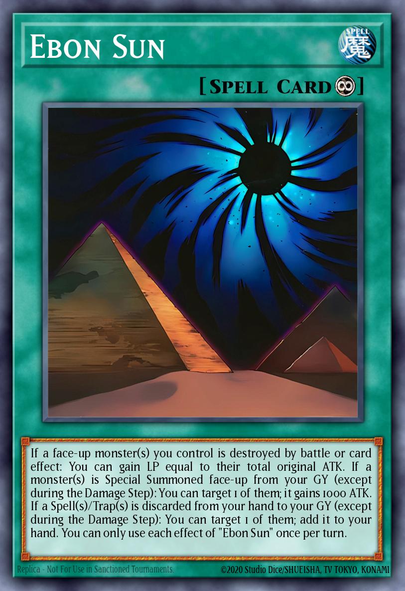 Ebon Sun - BLTR-EN027 - 1st Edition - Secret Rare