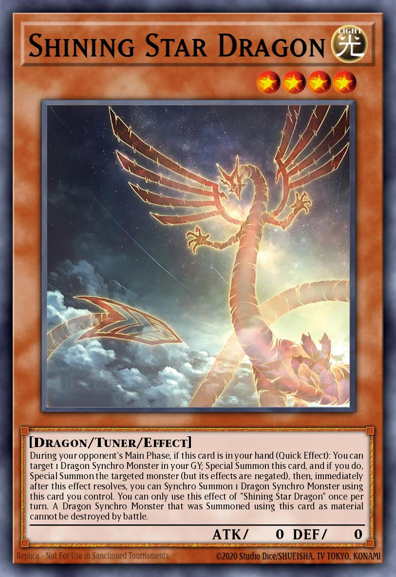 Shining Star Dragon - BLTR-EN002 - 1st Edition - Quarter Century Secret Rare