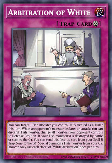 Arbitration of White - BLTR-EN036 - 1st Edition - Ultra Rare