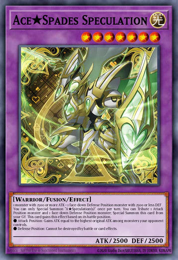 Ace Spades Speculation - BLTR-EN039 - 1st Edition - Secret Rare