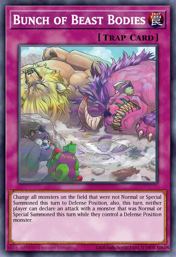 Bunch of Beast Bodies - BLTR-EN042 - 1st Edition - Ultra Rare