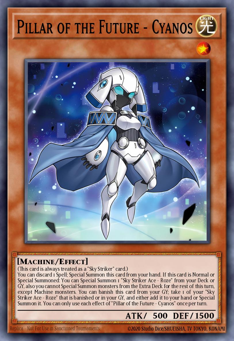 Pillar of the Future - Cyanos - BLTR-EN043 - 1st Edition - Ultra Rare