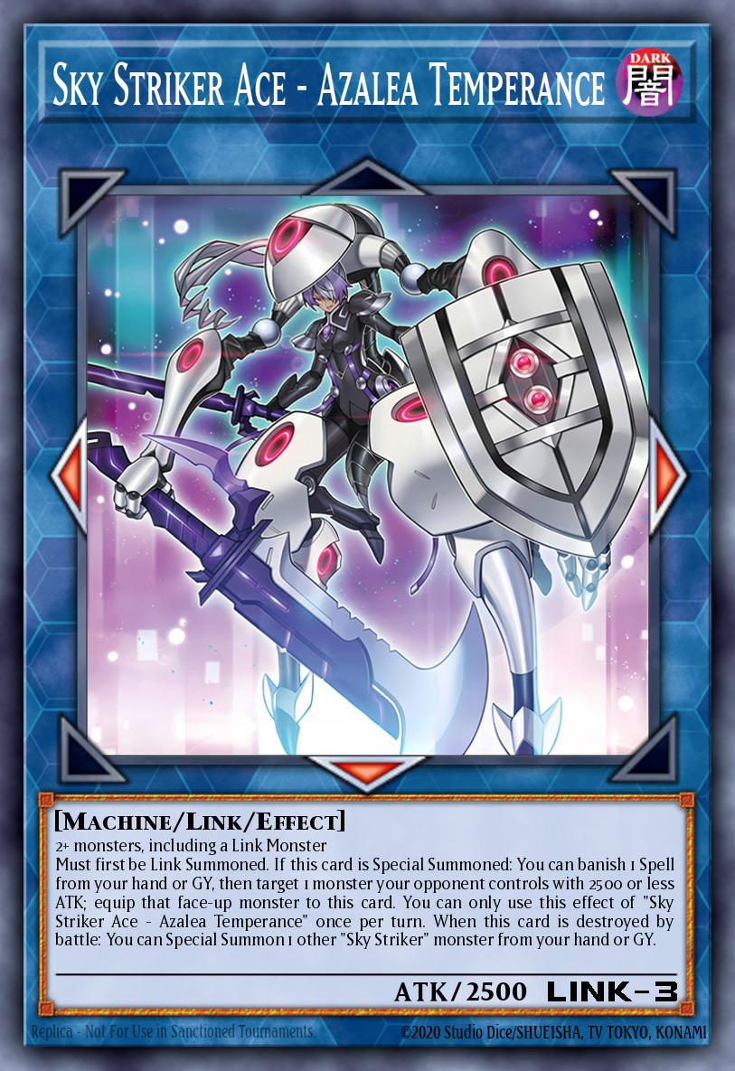 Sky Striker Ace - Azalea Temperance - BLTR-EN044 - 1st Edition - Secret Rare