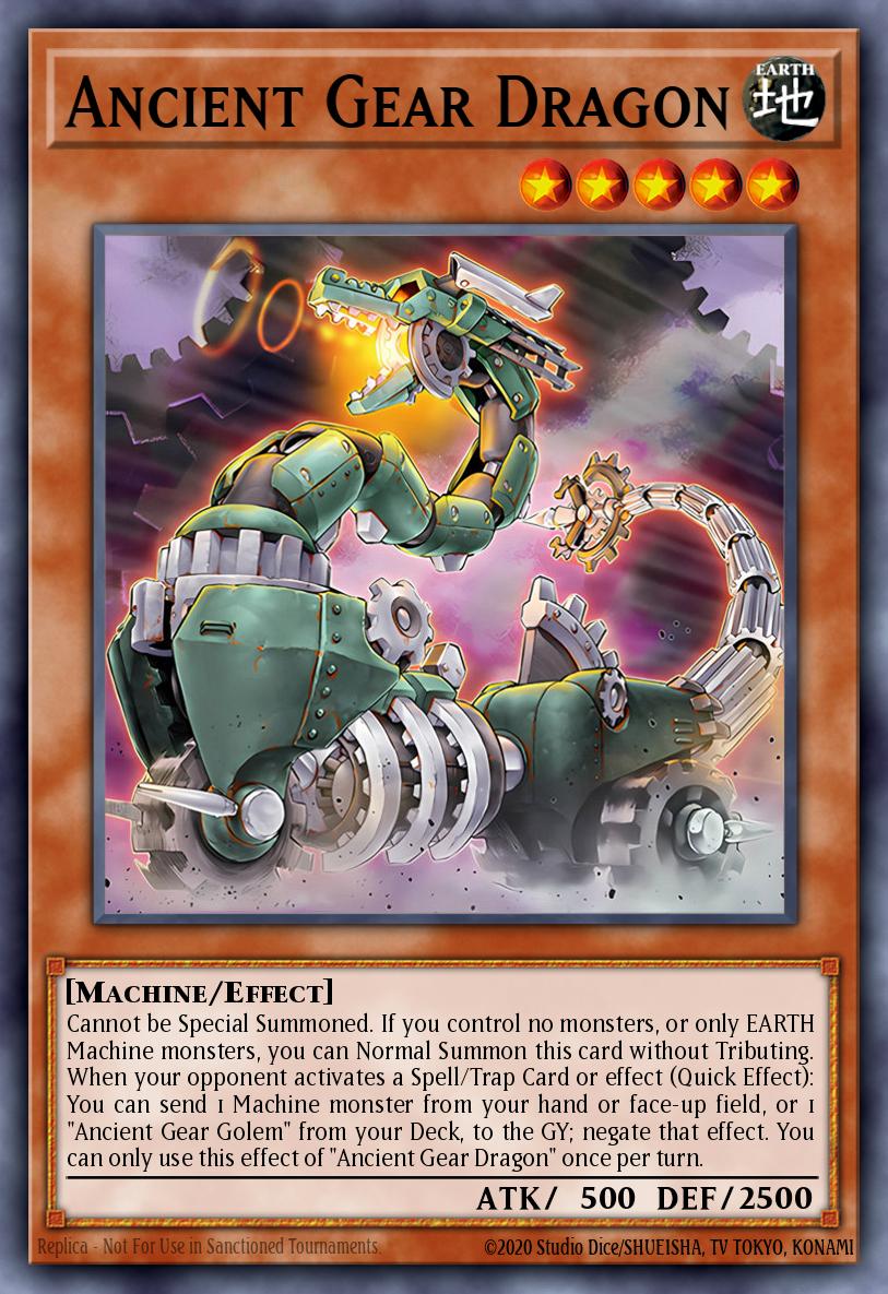 Ancient Gear Dragon - BLTR-EN048 - 1st Edition - Secret Rare