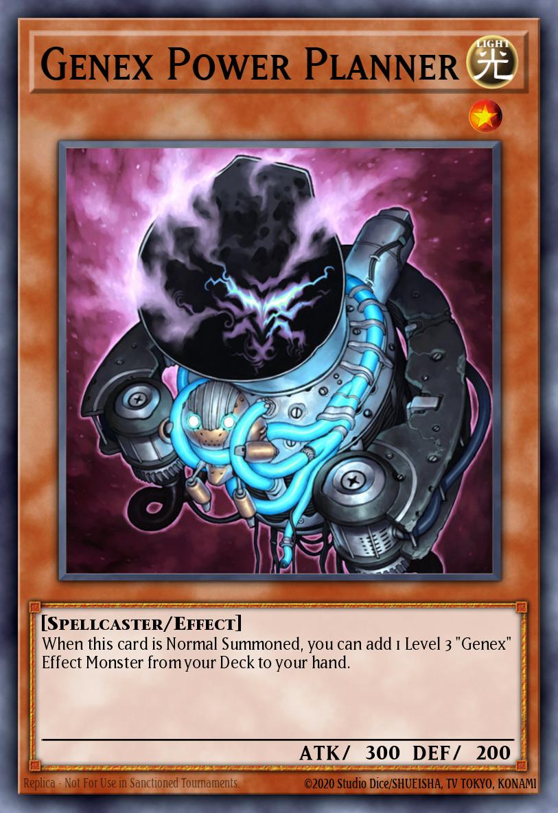 Genex Power Planner - BLTR-EN055 - 1st Edition - Ultra Rare